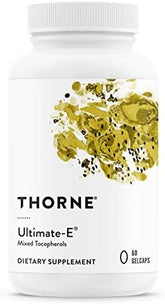 THORNE Ultimate-E - Contains All of The Natural Forms of Vitamin E - 60 Gelcaps